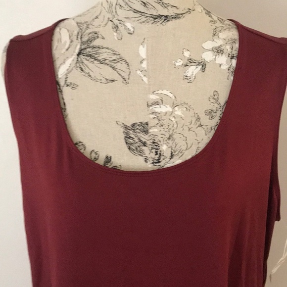 𝅺🆕 Charter Club Cranberry Tank 3X - Picture 2 of 5